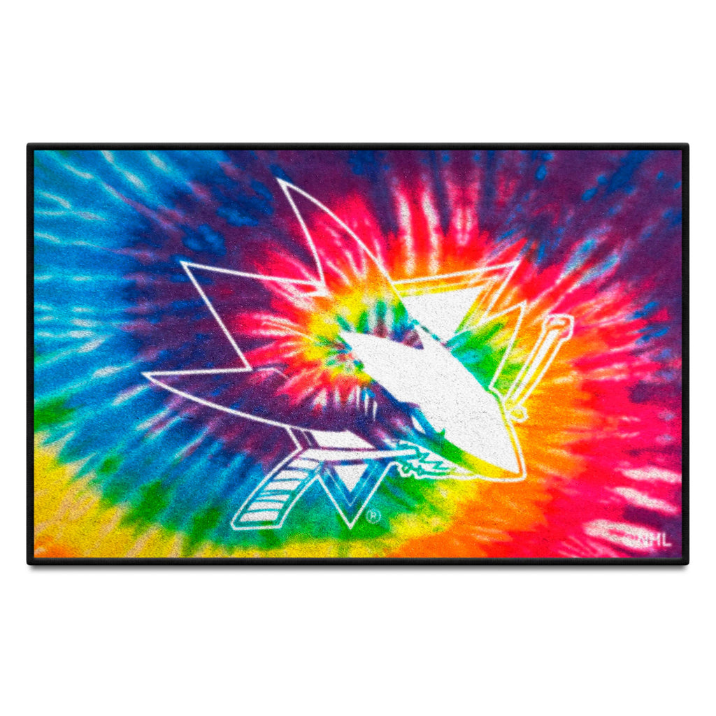 NHL - San Jose Sharks Starter Mat - Tie Dye