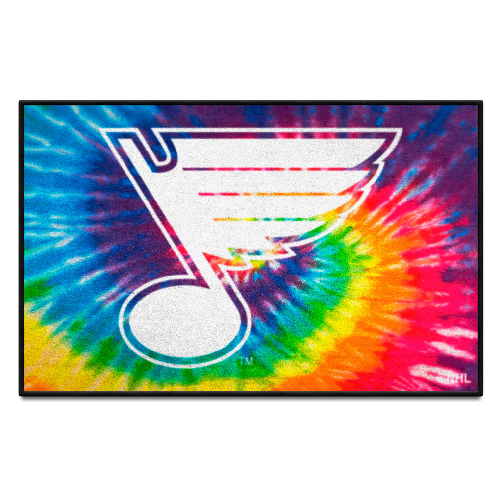 NHL - St. Louis Blues Starter Mat - Tie Dye