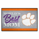 Clemson University Starter Mat - World's Best Mom