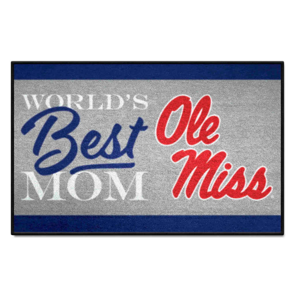 University of Mississippi - Ol Starter Mat - World's Best Mom