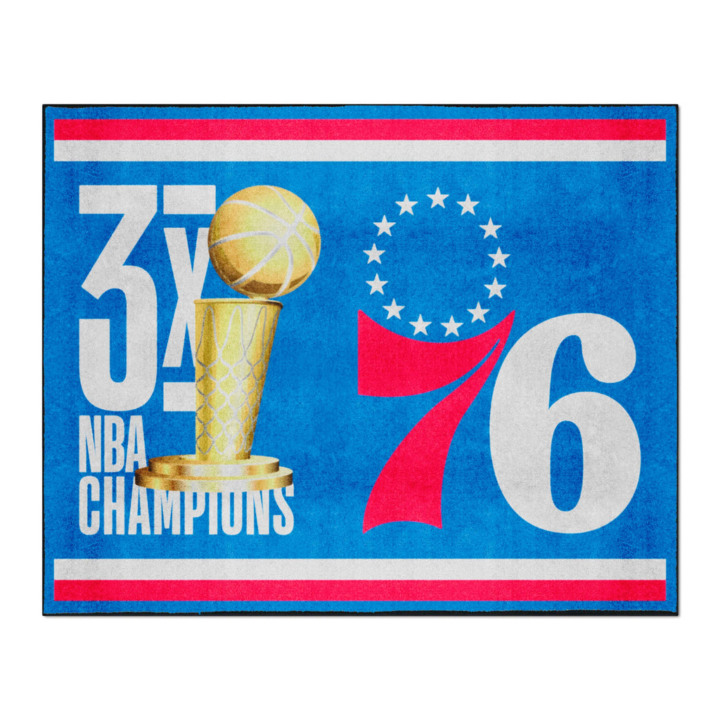 NBA - Philadelphia 76ers 8x10 Rug