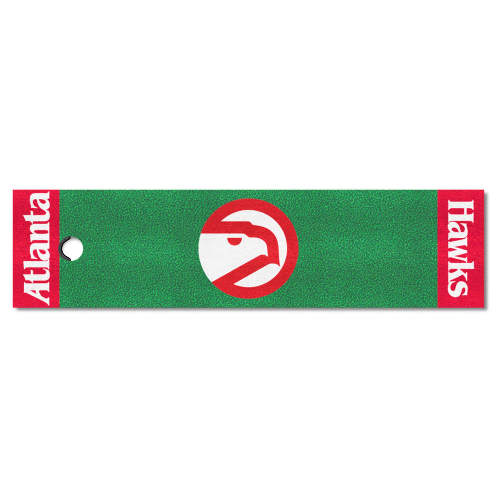 NBAV ? Atlanta Hawks Putting Green Mat