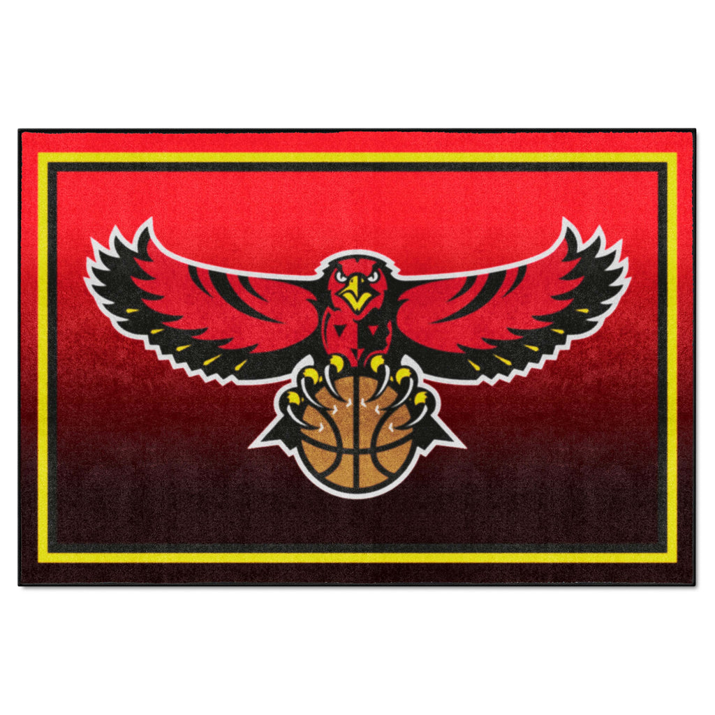 NBAV ? Atlanta Hawks 5x8 Rug