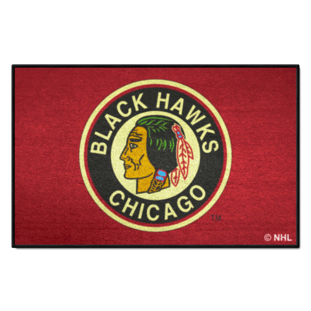 NHLV ? Chicago Blackhawks Starter Mat - Retro