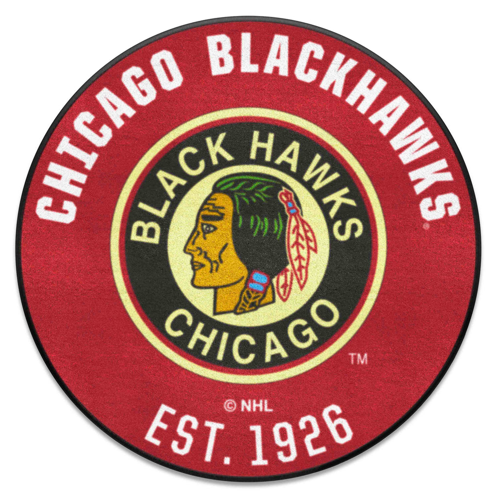 NHLV ? Chicago Blackhawks Roundel Mat