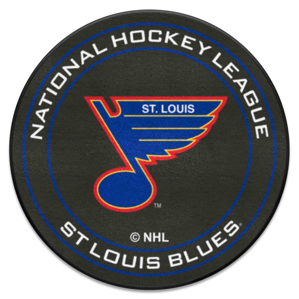 NHLV - St. Louis Blues Puck Mat