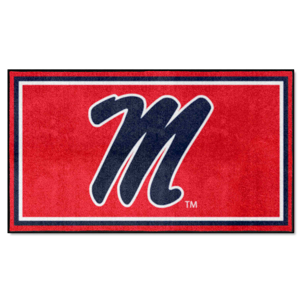 University of Mississippi - Ol 3x5 Rug