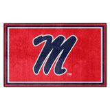 University of Mississippi - Ol 4x6 Rug