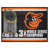 MLB - Baltimore Orioles 8x10 Rug