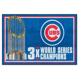 MLB - Chicago Cubs 5x8 Rug
