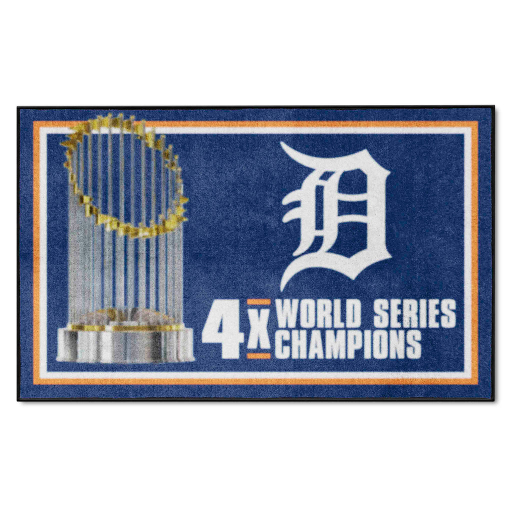 MLB - Detroit Tigers 4x6 Rug