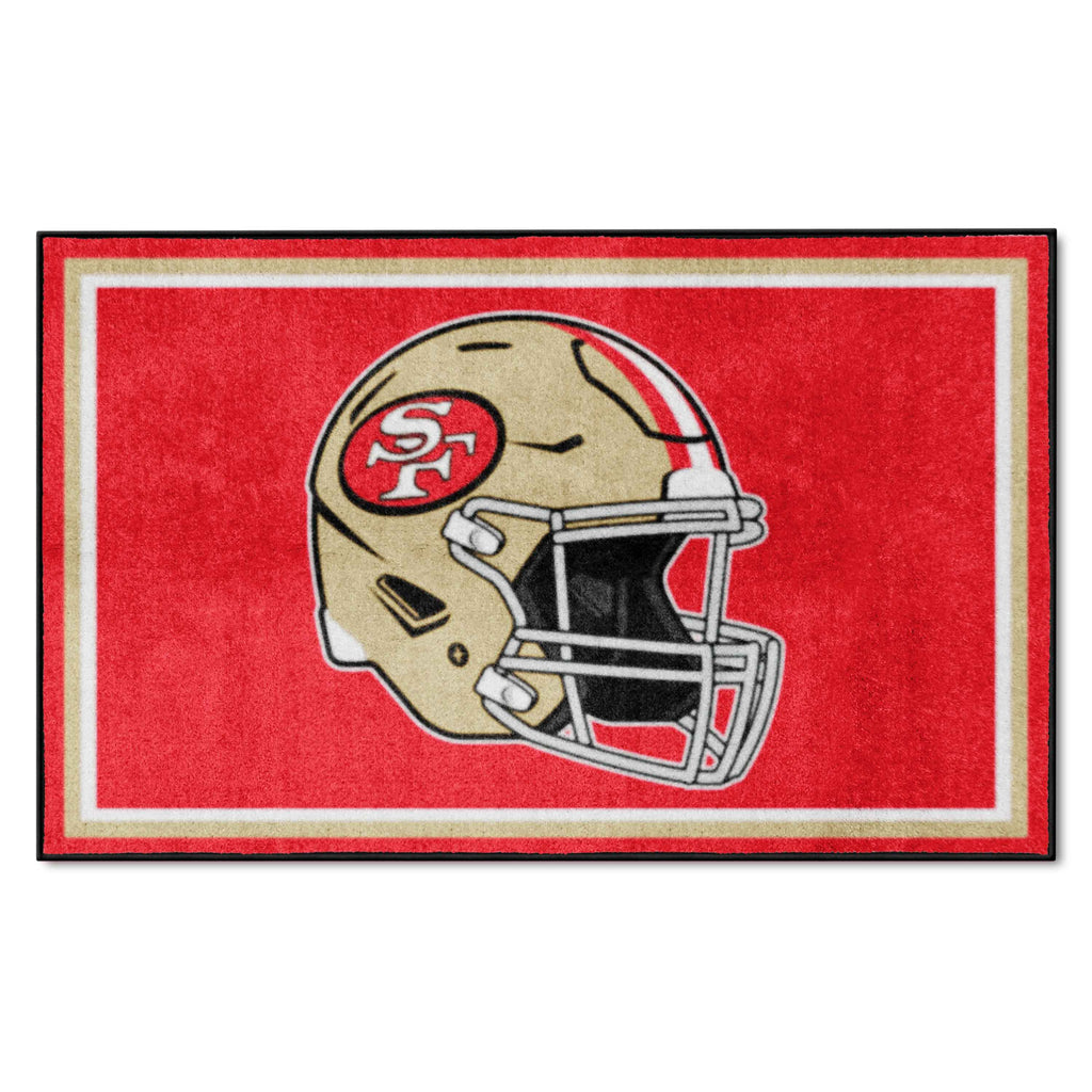 NFLV - San Francisco 49ers 4x6 Rug