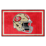 NFLV - San Francisco 49ers 4x6 Rug