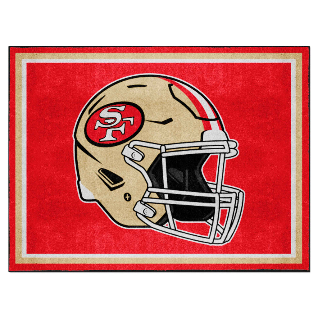 NFLV - San Francisco 49ers 8x10 Rug