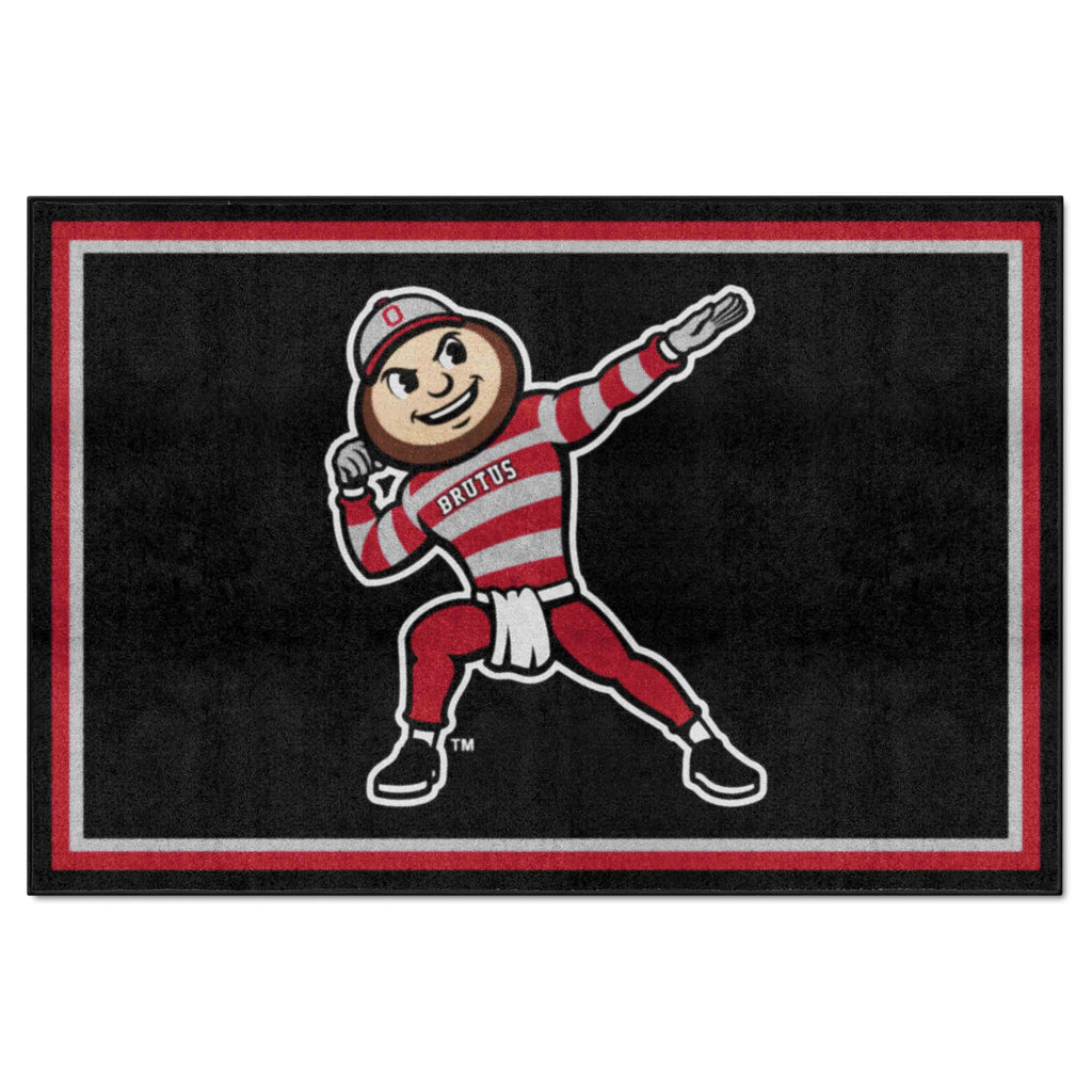 Ohio State University 5x8 Rug