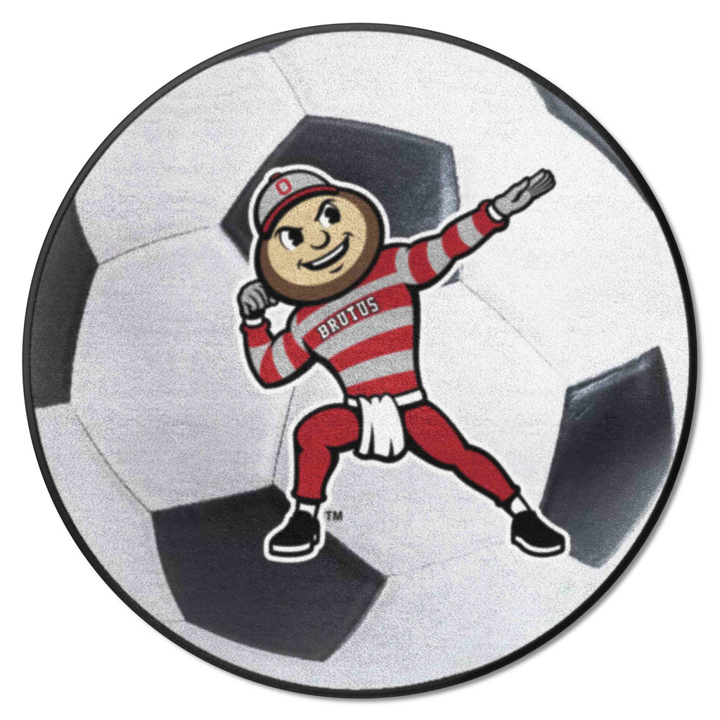 Ohio State University Soccer Ball Mat