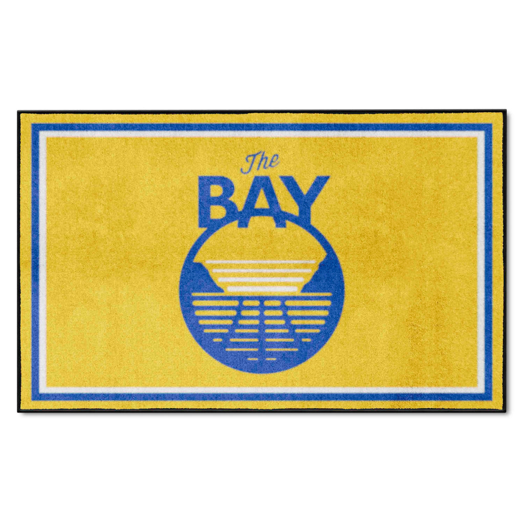 NBA - Golden State Warriors 4x6 Rug