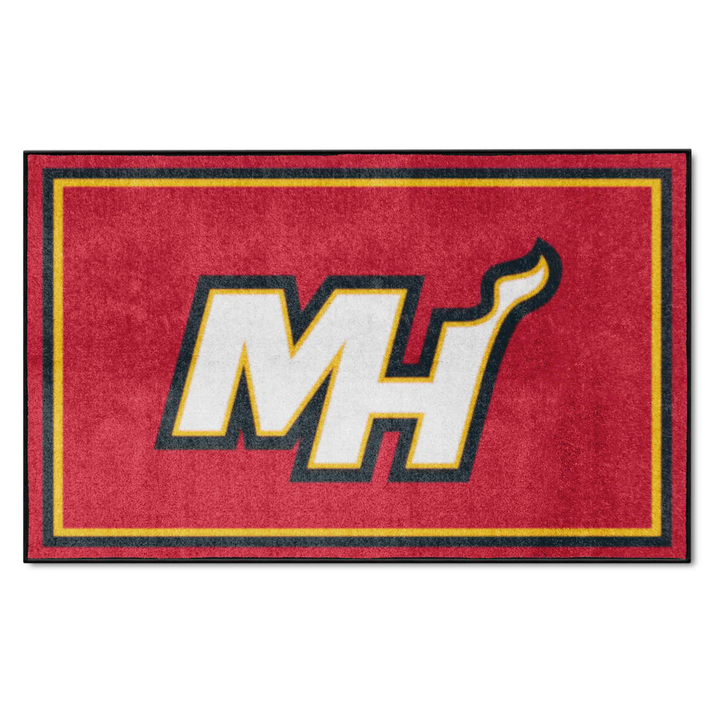 NBA - Miami Heat 4x6 Rug