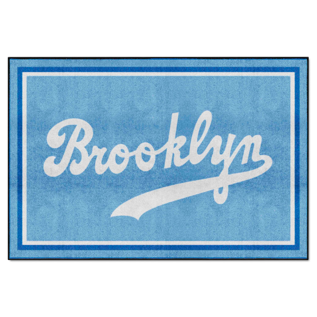 MLBCC Brooklyn Dodgers 5x8 Rug