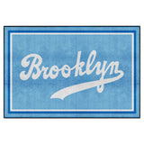 MLBCC Brooklyn Dodgers 5x8 Rug