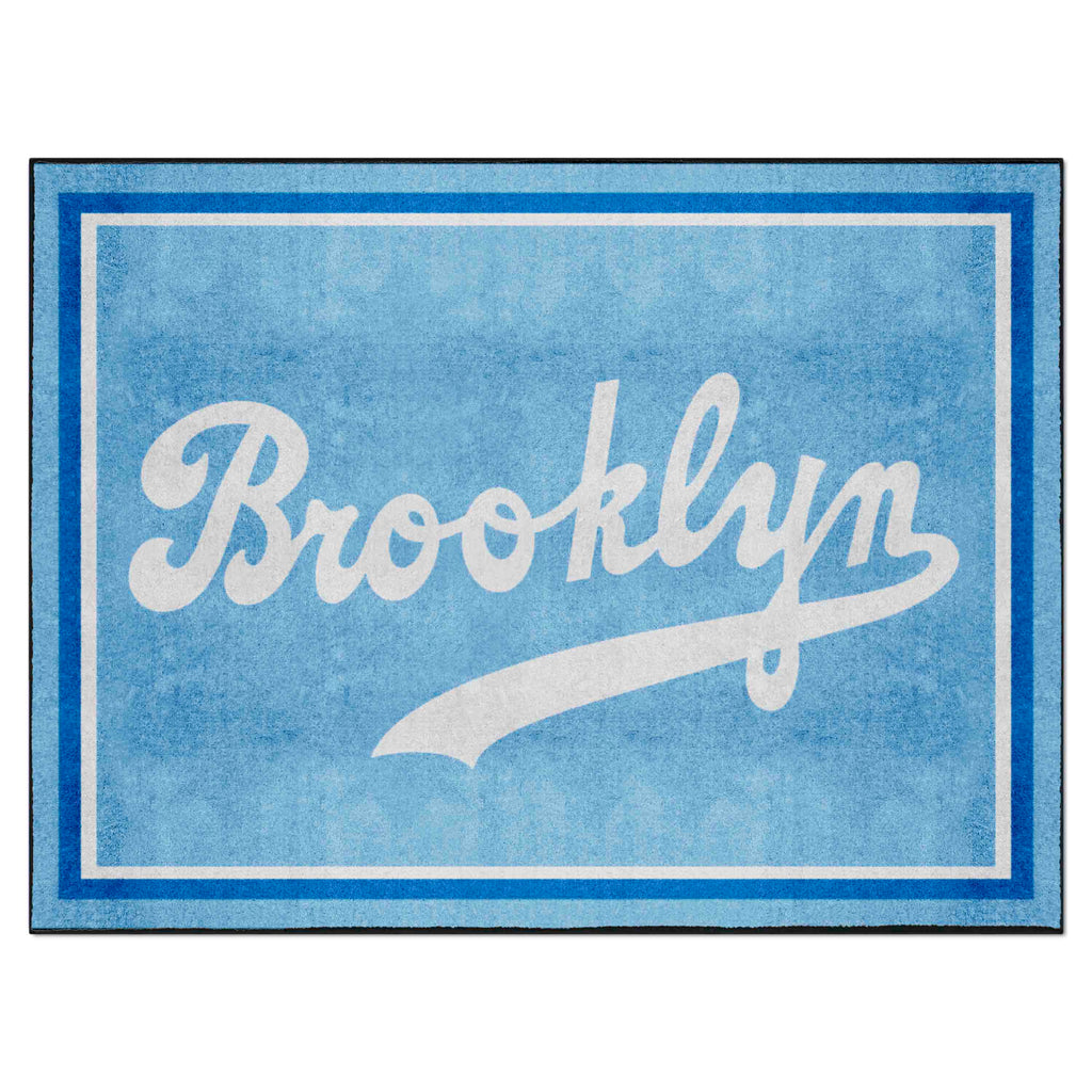 MLBCC Brooklyn Dodgers 8x10 Rug