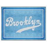 MLBCC Brooklyn Dodgers 8x10 Rug