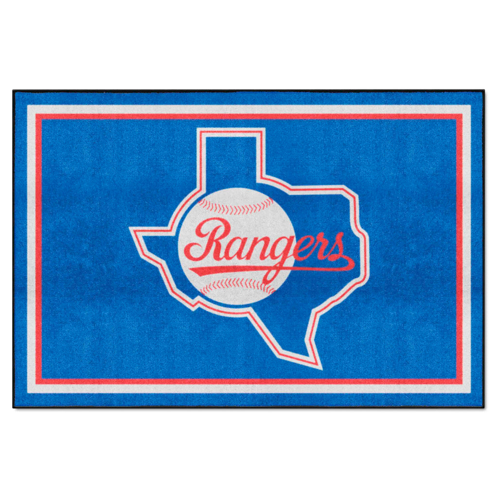 MLBCC ? Texas Rangers 5x8 Rug