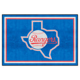 MLBCC ? Texas Rangers 5x8 Rug