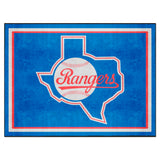 MLBCC ? Texas Rangers 8x10 Rug