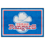 MLBCC ? Texas Rangers 5x8 Rug