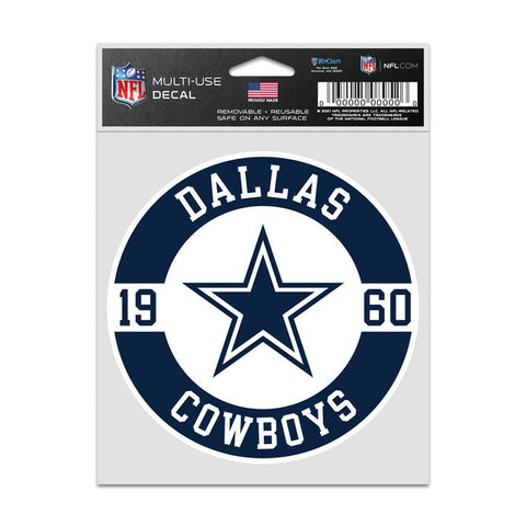 Dallas Cowboys Decal 3.75x5 Patch Fan