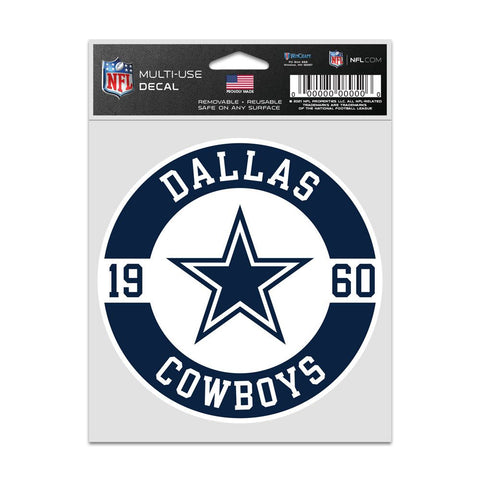 Dallas Cowboys Decal 3.75x5 Patch Fan