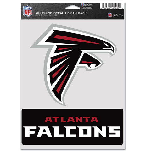 Atlanta Falcons Decal Multi Use Fan 2 Pack