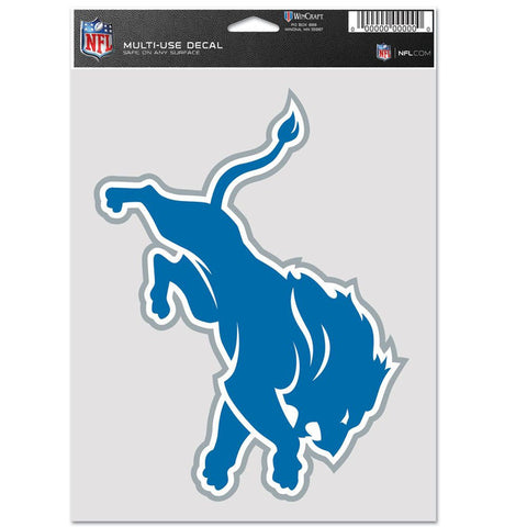 Detroit Lions Decal Multi Use Fan Single