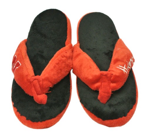 Nebraska Cornhuskers Slipper - Women Thong Flip Flop - (1 Pair) - S CO