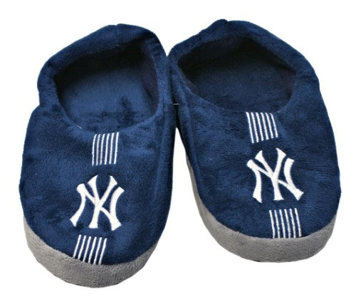 New York Yankees Slipper - Youth 4-7 Size 11-12 Stripe - (1 Pair) - L