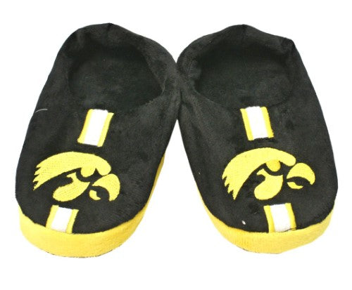 Iowa Hawkeyes Slipper - Youth 4-7 Size 13-1 Stripe - (1 Pair) - XL