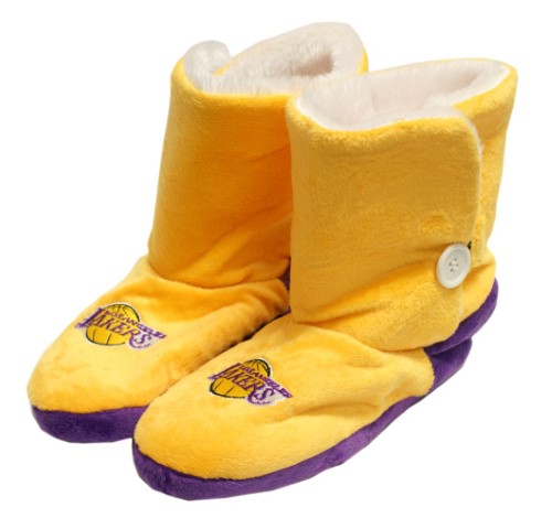 Los Angeles Lakers Slipper - Women Boot - (1 Pair) - XL