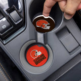 Cleveland Browns Car Coaster Set 2 Pack