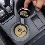 New Orleans Saints Car Coaster Set 2 Pack
