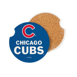 Chicago Cubs Car Coaster Set 2 Pack