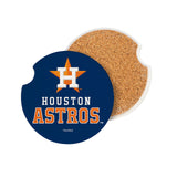 Houston Astros Car Coaster Set 2 Pack