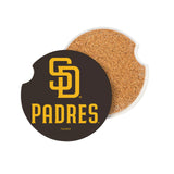 San Diego Padres Car Coaster Set 2 Pack