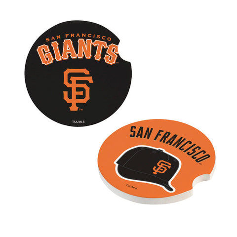 San Francisco Giants Car Coaster Set 2 Pack