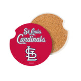 St. Louis Cardinals Car Coaster Set 2 Pack