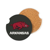 Arkansas Razorbacks Car Coaster Set 2 Pack