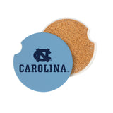 North Carolina Tar Heels Car Coaster Set 2 Pack