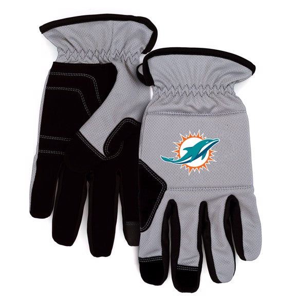 Miami Dolphins Work Glove