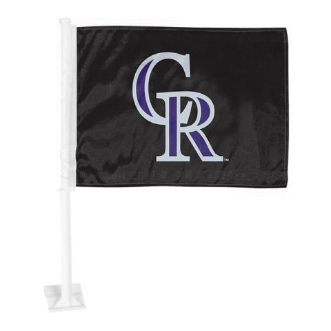 Colorado Rockies Flag Car Primary Logo