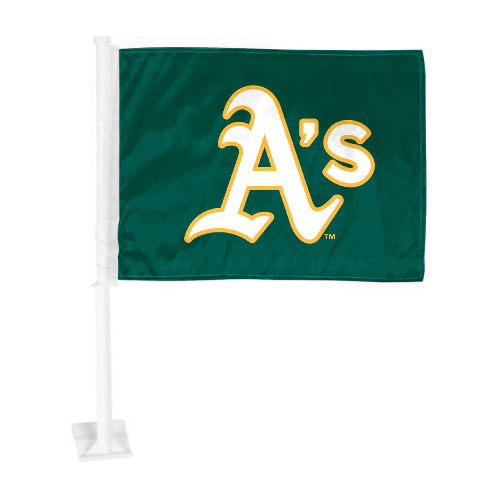 Oakland Athletics Flag Car Primary Logo
